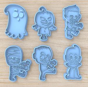 HALLOWEEN COOKIE CUTTER SET 5