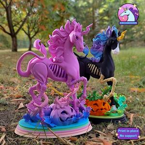 🍂🕯️ The Bone Unicorn 🕯️🍂 Lamp for fairy lights and LEDs