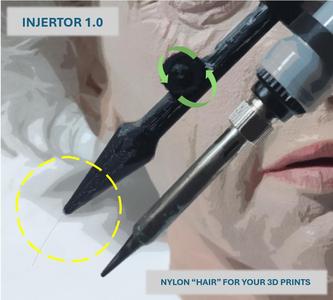 Injertor 1.0 - Bring Realistic Hair to your 3D Prints