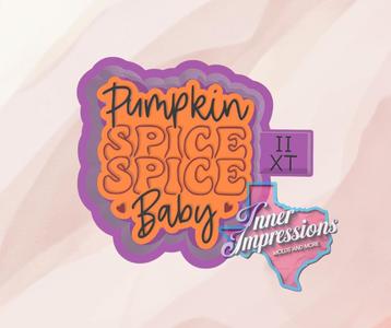 Pumpkin Spice Spice Baby Freshie Mold