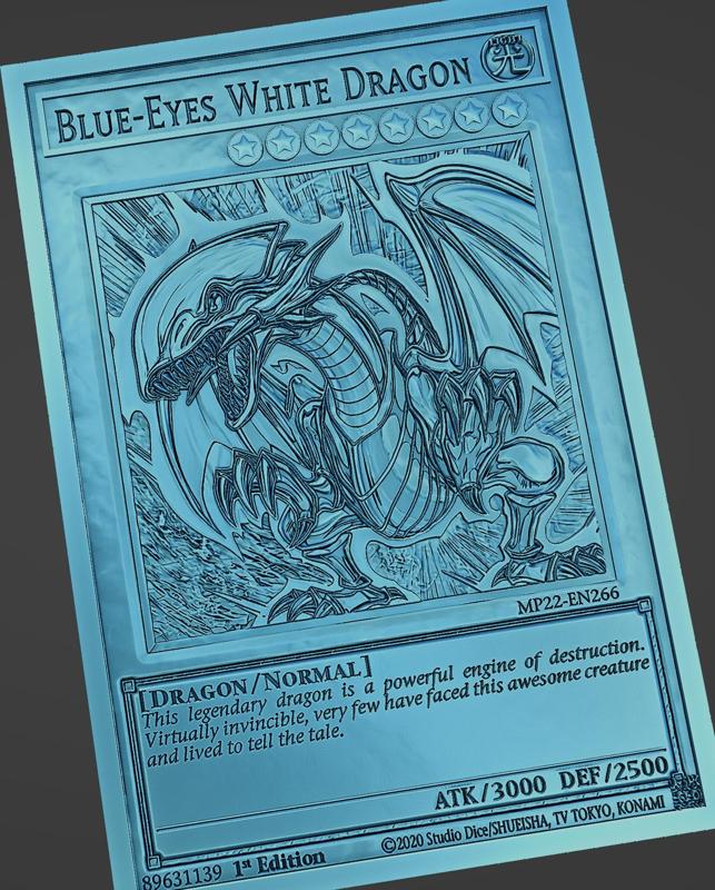 Blue-Eyes White Dragon - yugioh