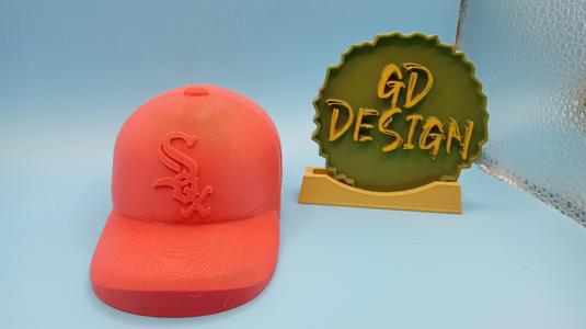Baseball Cap White Sox stash Box Weed, Jewelry And Coins