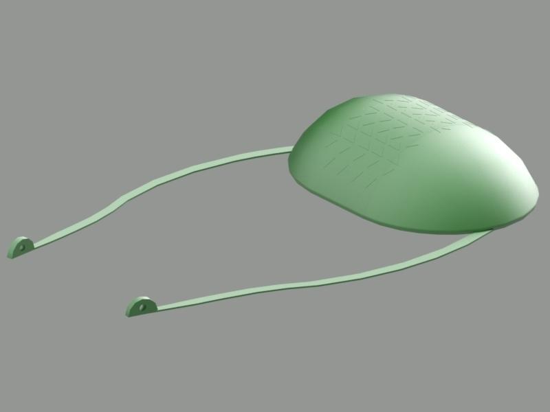 Universal wrist rest for left-handed, right-handed and mouse size.