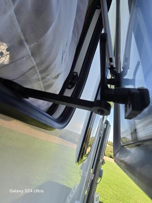Motor home window wedge