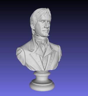 BUST OF MR. DARCY