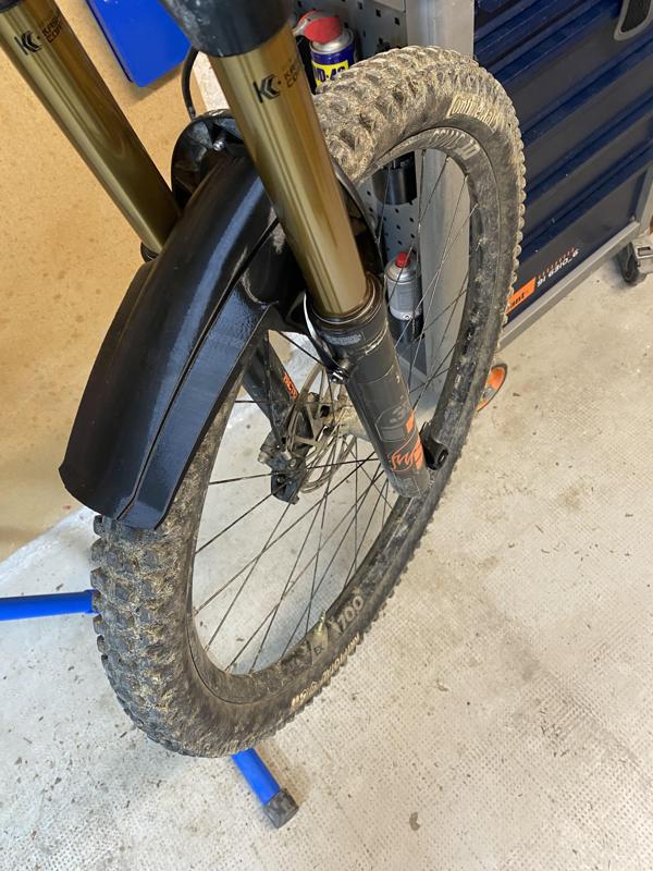 Fox Mud Guard mudguard for 36 / 38 Float suspension forks 3D print