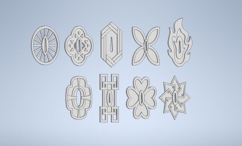 Demon Slayer - Handguards/Tsuba