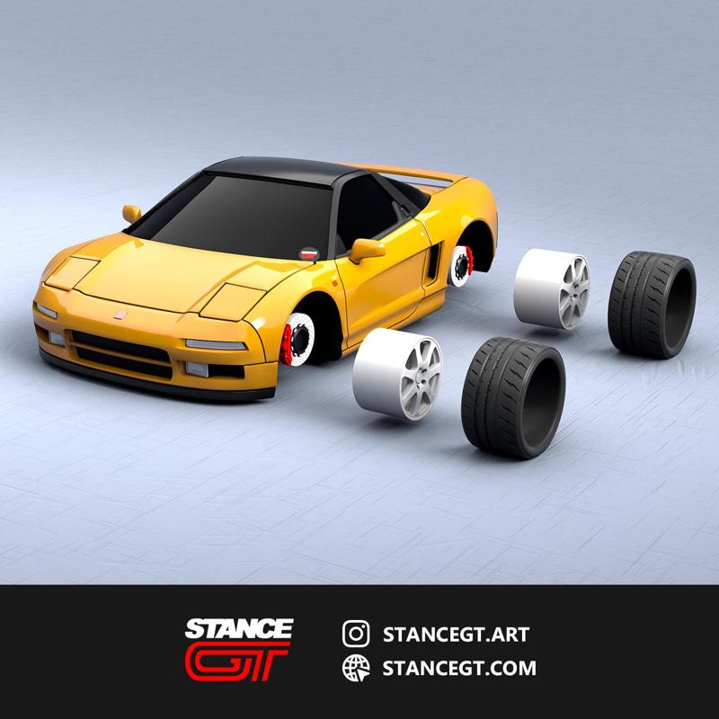 NSX (1990) : Scale model kit car