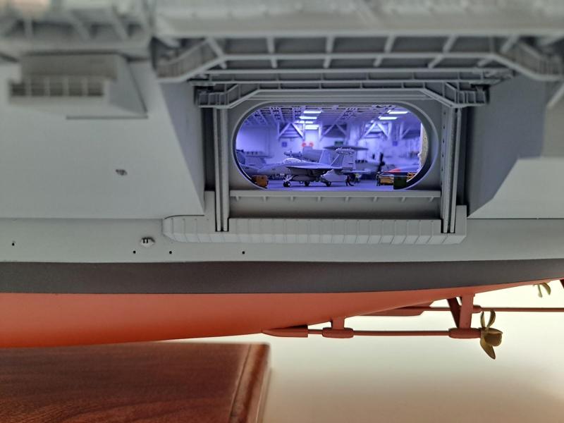 Hanger Detail Set for 1/350 Trumpeter USS Ford