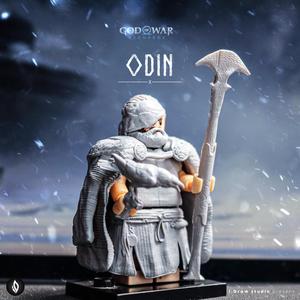 Odin - God of war ragnarok - Custom  Minifigures
