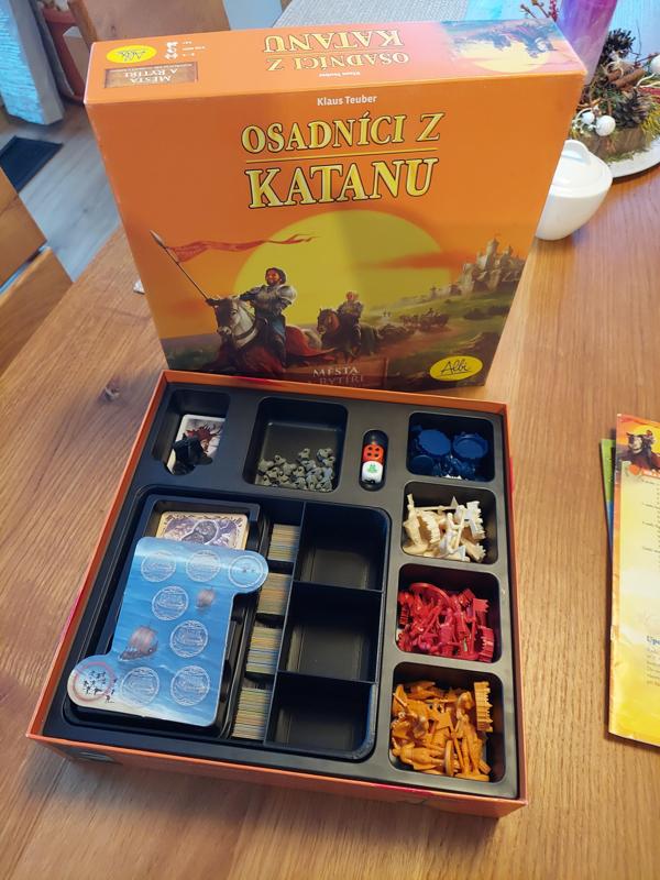 CATAN - Cities & Knights - organizer