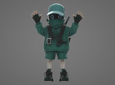 Cipher Agent – Tactical Tech Chibi Figure