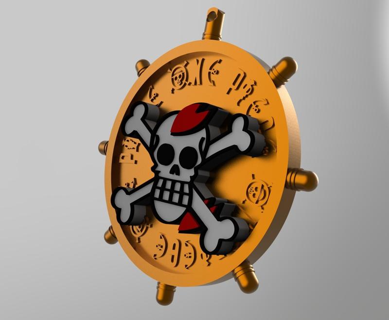 keychain one piece Tony Tony