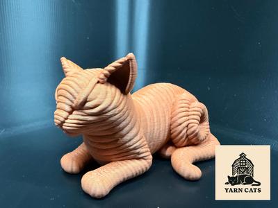 Yarn Cat-Obi Wan Edition