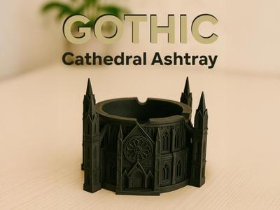 Cathedral Ember - Gothic cathedral ashtray