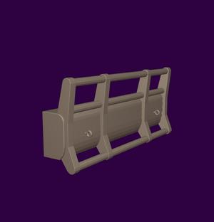 RC TRUCK BULLBAR 005 3D STL PRINT