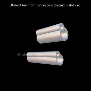 Robert bull horn for custom diecast  - slot - rc