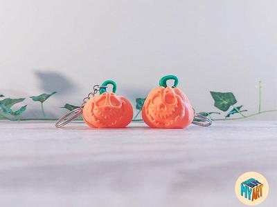 Spooky Pumpkin Keychain -NO AMS- Halloween Edition