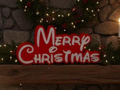 Merry Christmas Lettering