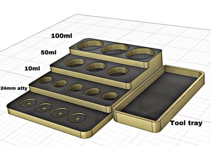 large vape organiser