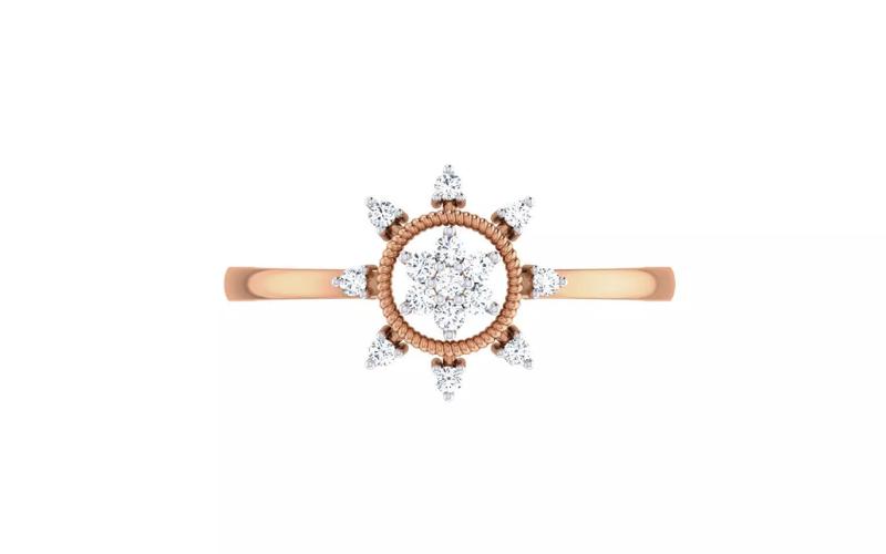 Ultra light wt Women Ring 3dm stl renders details