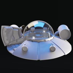 Space Cruiser - Rick and Morty fanart