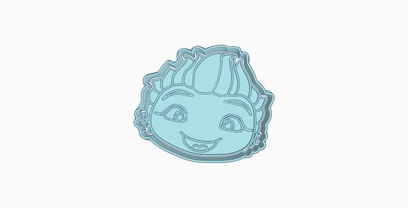 Mini Beat Power Rockers WAT COOKIE CUTTER