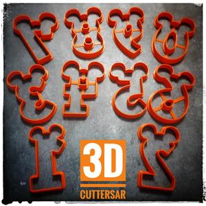 MICKEY NUMBERS - COOKIE CUTTER