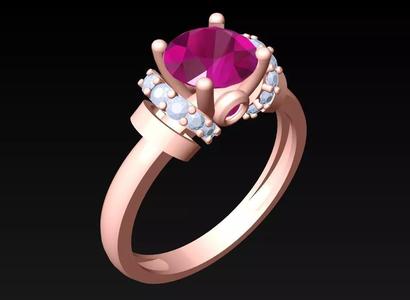 Diamond Ring - Womens Rings - N6617