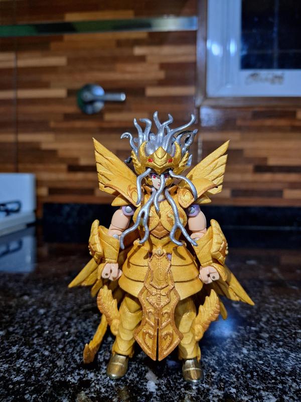 Saint Seiya vintage head of Odiseus of Ophiuchus