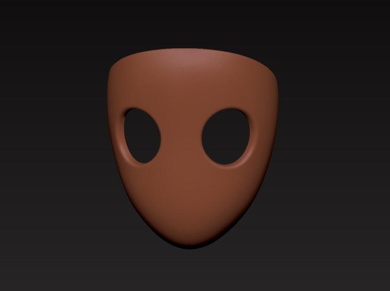 Brown Mask