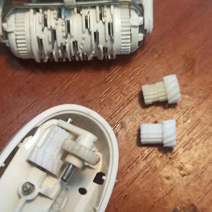 Brown silk epil Gear