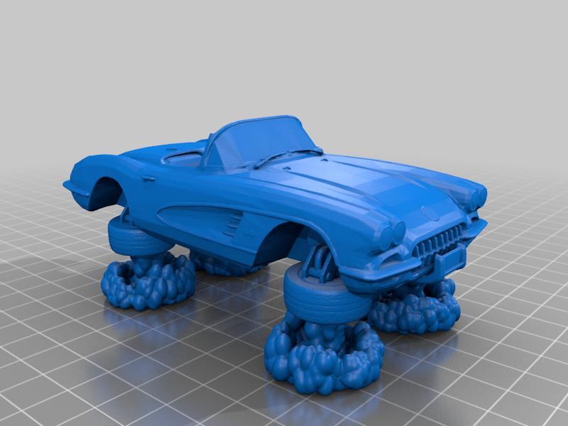 Lola Shield's Flying Car of Agent Coulson