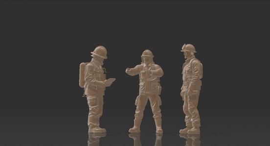 🚒 3 Pack Set 3 - Firefighters H0 | Firefighters H0 - 3 Pack Set 3