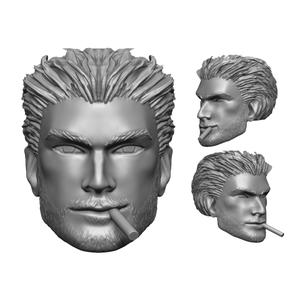 John constantine head sculpt 1/10