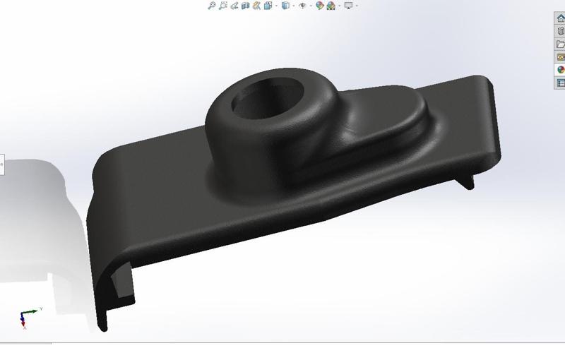 Toyota MR2 Hood lock control 69365-17040