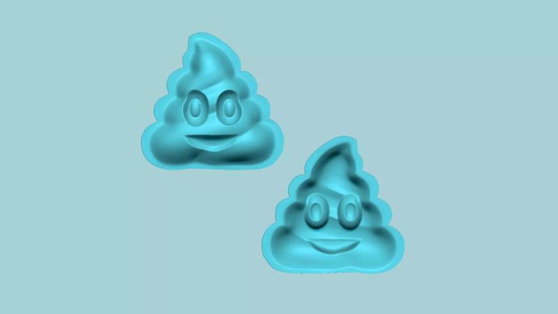 Emoji 15 Poop - Molding Arrangement EVA Foam Craft