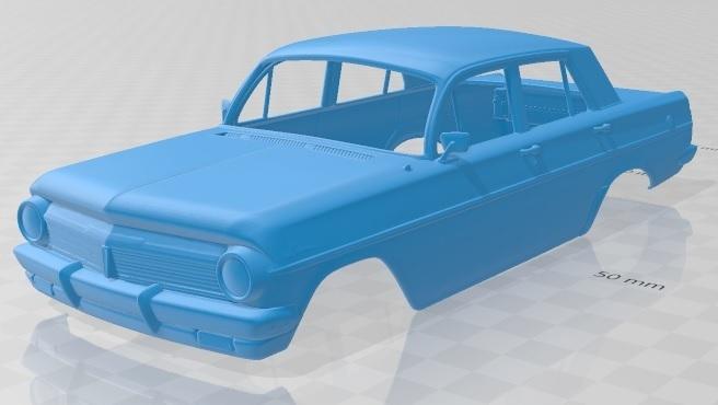 Holden Special EH 1963 Printable Body Car