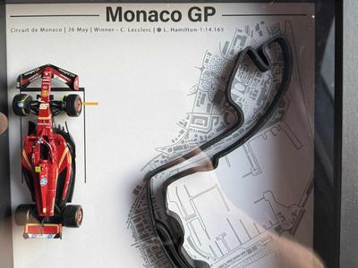 Monaco GP racetrack