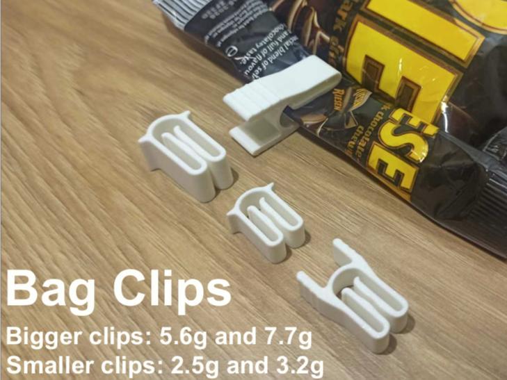 Mini bag clips