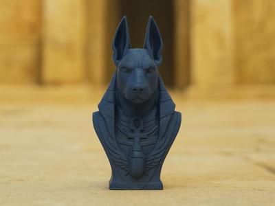 Anubis Bust – The Eternal Guardian of Souls