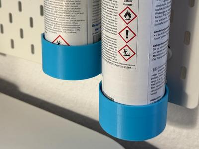 IKEA SKÅDIS Can Holder for Spray Cans (69mm)