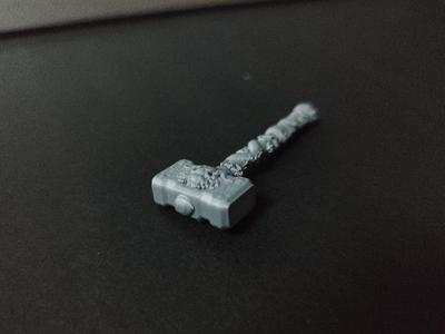 Chinese Dragon-Headed hammer For Miniature Figures