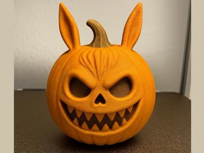 Halloween Pumpkin in 拉布 Style - Desk Toy