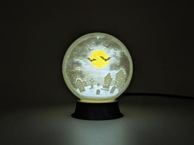 Spooky Cemetery Snowglobe