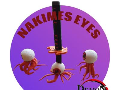 Nakime's Eye's Demon Slayer
