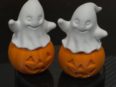 Mini Ghost Pumpkin 