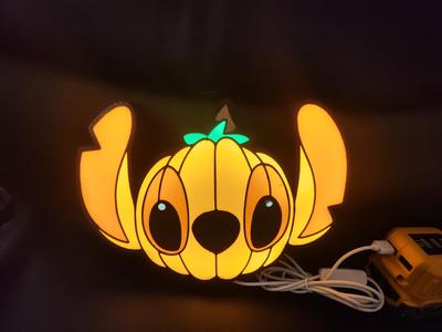 Stich Pumpkin head 