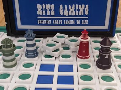 ISOLATION BOARD GAME - Bookcase Edition