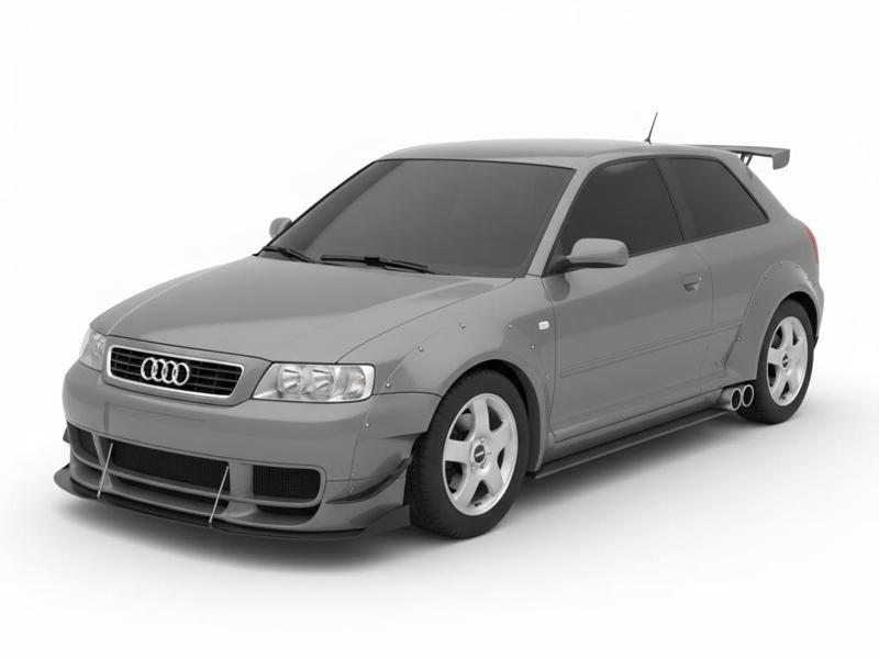 Model car audi a3 tuning